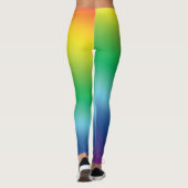 Stolz Regenbogenfarben lgbt lgbtq Leggings (Rückseite)
