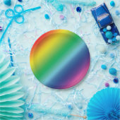 Stolz Regenbogenfarben lgbt lgbtq Party Pappteller (Party)