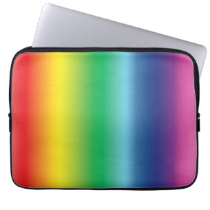 Stolz Regenbogenfarben Schwulenflagge lgbt lgbtq Laptopschutzhülle