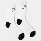 Stolz-Regenbogenflagge der LGBTQ Socken (Rechts)