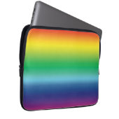 Stolz Regenbogenflagge Laptopschutzhülle (Vorne Rechts)