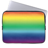 Stolz Regenbogenflagge Laptopschutzhülle (Vorderseite)