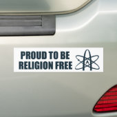 Stolz, Religion zu sein geben Sie frei! Autoaufkleber (Auf Auto)