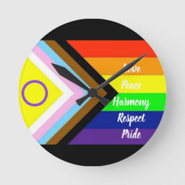 Stolz Runde Wanduhr