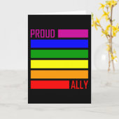 STOLZ-SALBE-LGBT-FLAGGE Monat LGBTQ-Regenbogen Karte (Gelbe Blume)