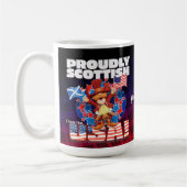 Stolz SCHOTTISCH aus den USA Kaffeetasse (Links)