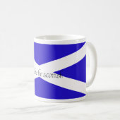 stolz, schottisch zu sein kaffeetasse (VorderseiteRechts)