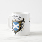 Stolz, schottisch zu sein kaffeetasse (Vorderseite Links)