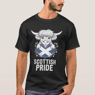 Stolz schottischer Highland-Rind T-Shirt