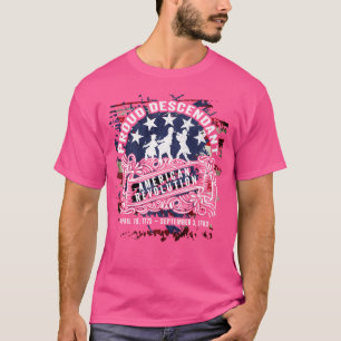 Stolz schwindende Fife und Trommeln der amerikanis T-Shirt