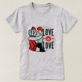Stolz, schwul-lesbische Liebe zu sein, ist Liebe T-Shirt