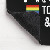 Stolz, schwul und schwarz zu sein mousepad (Ecke)