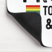 Stolz, schwul und schwarz zu sein mousepad (Ecke)