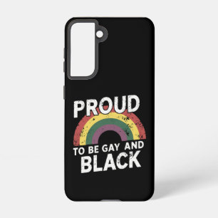 Stolz, schwul und schwarz zu sein, Pride Month 202 Samsung Galaxy Hülle
