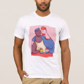 Stolz, schwule Liebe hat kein Geschlecht Männer Ki T-Shirt (Vorderseite)