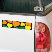 Stolz schwuler Regenbogenfarben Herz für Liebe Autoaufkleber (Auf Lkw)