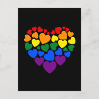 Stolz schwuler Regenbogenfarben Herz für Liebe