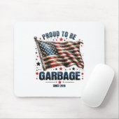 Stolz, seit 2016 Garbyge Funny US Flag Trum zu sei Mousepad (Mit Mouse)