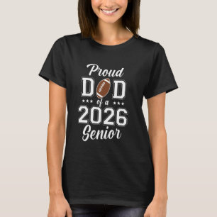 Stolz Senior Vater 2026 Fußball-Spiel Tag Team Pri T-Shirt