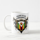 Stolz, simbabwisch zu sein kaffeetasse (Links)