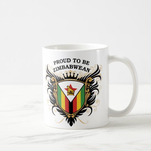 Stolz, simbabwisch zu sein kaffeetasse (Rechts)