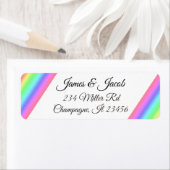 Stolz-Skript-Rücksendeadressen-Aufkleber des (Insitu)