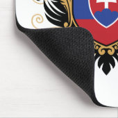 Stolz, slowakisch zu sein mousepad (Ecke)