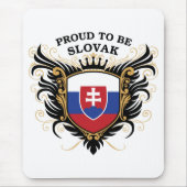 Stolz, slowakisch zu sein mousepad (Vorne)