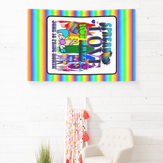 Stolz | Spread Liebe nicht hassen Banner (InSitu)