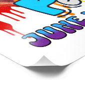 Stolz | Spread Liebe nicht hassen Fotodruck (Ecke)