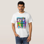 Stolz | Spread Liebe nicht hassen T-Shirt (Vorne ganz)
