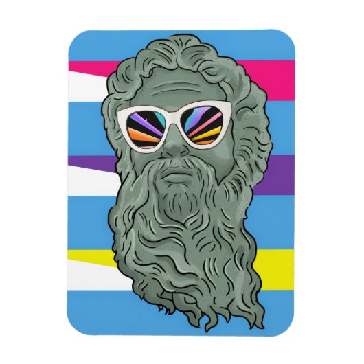 Stolz Statue  Magnet (Vertikal)