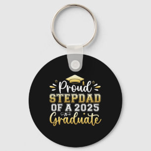 Stolz Stepdad eines Abschlusses in Hochschulbildun Schlüsselanhänger