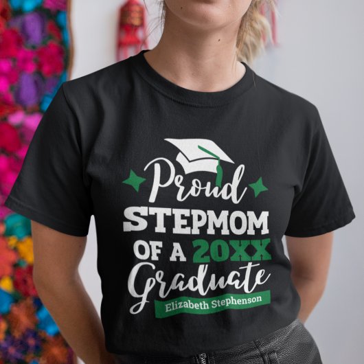 Stolz Stepmuth von 2023-Absolventen-Familie passen T-Shirt
