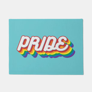 Stolz Stil der 70er Jahre Fußmatte