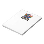 Stolz - Stopp Project 2025 - Abstimmung blau Notizblock (Rotiert)