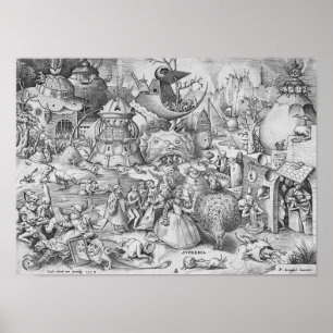 Stolz (Superbia), die sieben Toten Sünden Poster