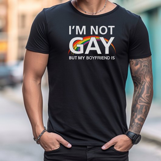 Stolz T - Shirt, lustiger Stolz, Freund Schwulente T-Shirt