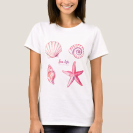 Stolz-T-Shirt mit Meeresleben T-Shirt