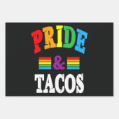 Stolz-Tacos Lgbt Geschenkpapier Set (Vorderseite 3)