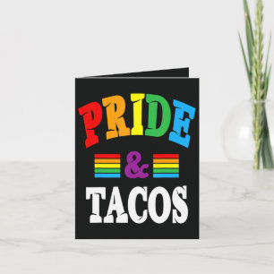 Stolz-Tacos Lgbt Lgbtq Schwul Feiertagskarte