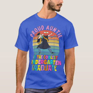 Stolz Tante Kindergarten Abschluss 2022 Dabbing T-Shirt