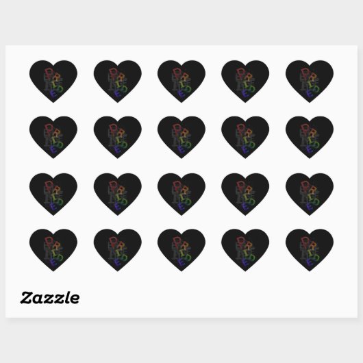 Stolz - Text Sticker (Blatt)