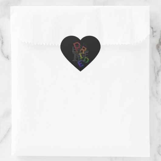 Stolz - Text Sticker (Tasche)