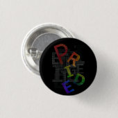 Stolz - Text Sticker Button (Vorne & Hinten)