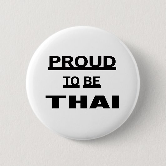 Stolz, thailändisch zu sein button (Vorderseite)