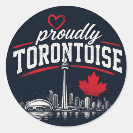 Stolz Torontoise Toronto Pride Aufkleber