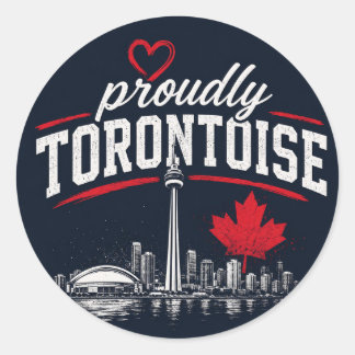 Stolz Torontoise Toronto Pride Aufkleber