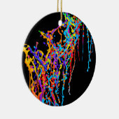 Stolz Tropfen Muster Ornament (Rechts)