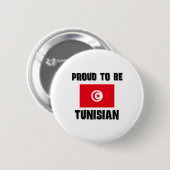 Stolz, TUNESISCH zu sein Button (Vorne & Hinten)